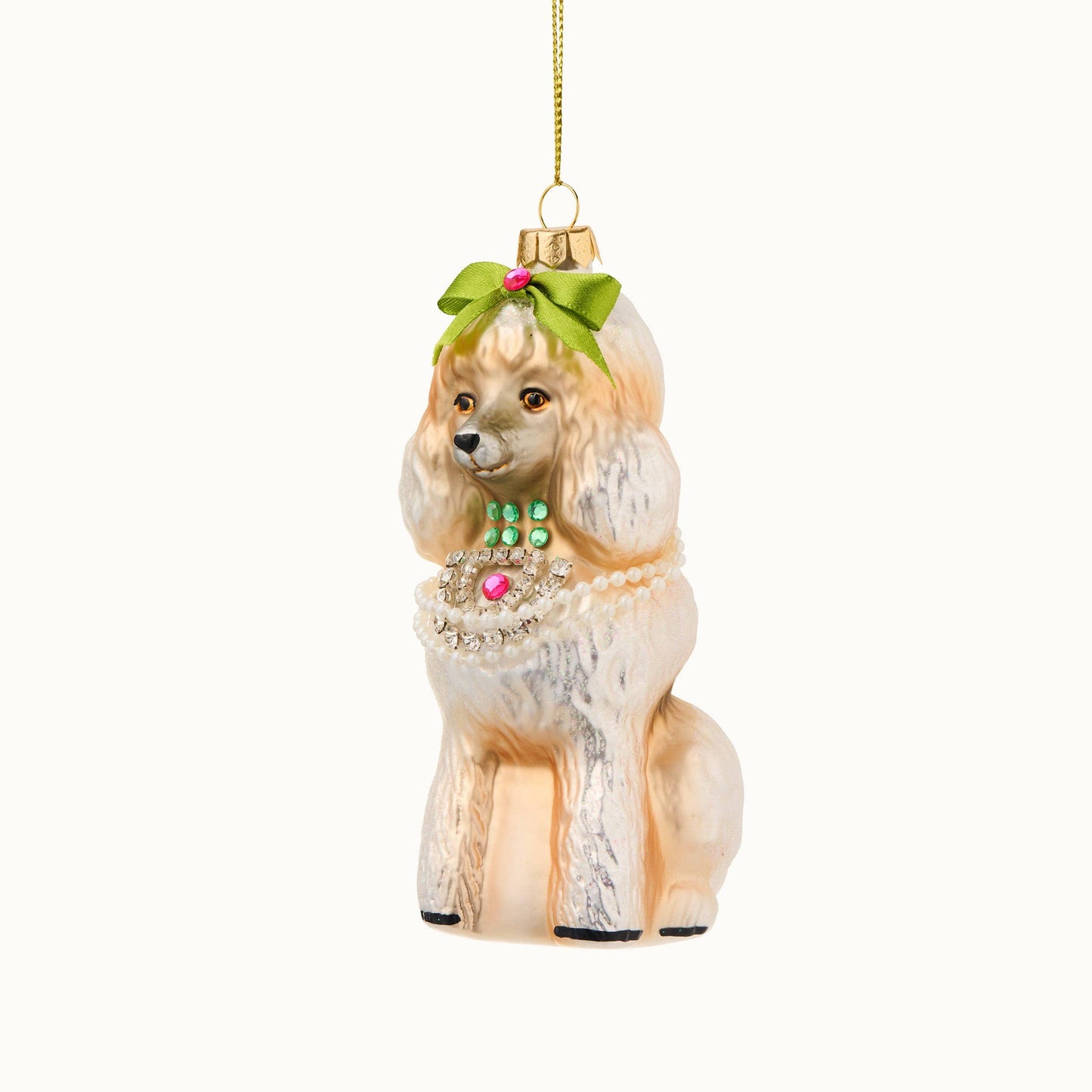 Christmas Ornament Poodle
