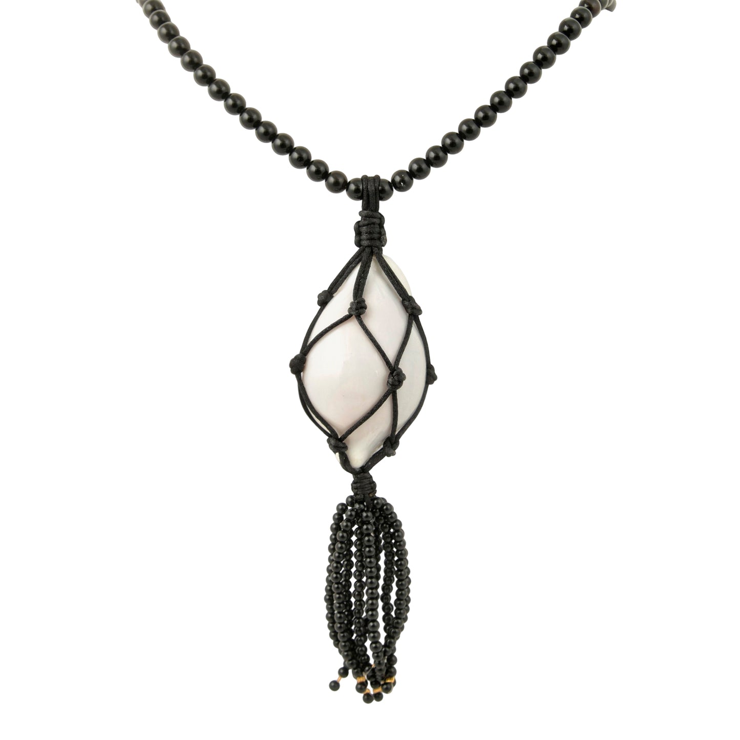 Jet Black Necklace