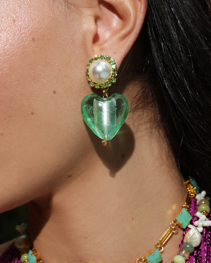Ariel's Heart Earrings