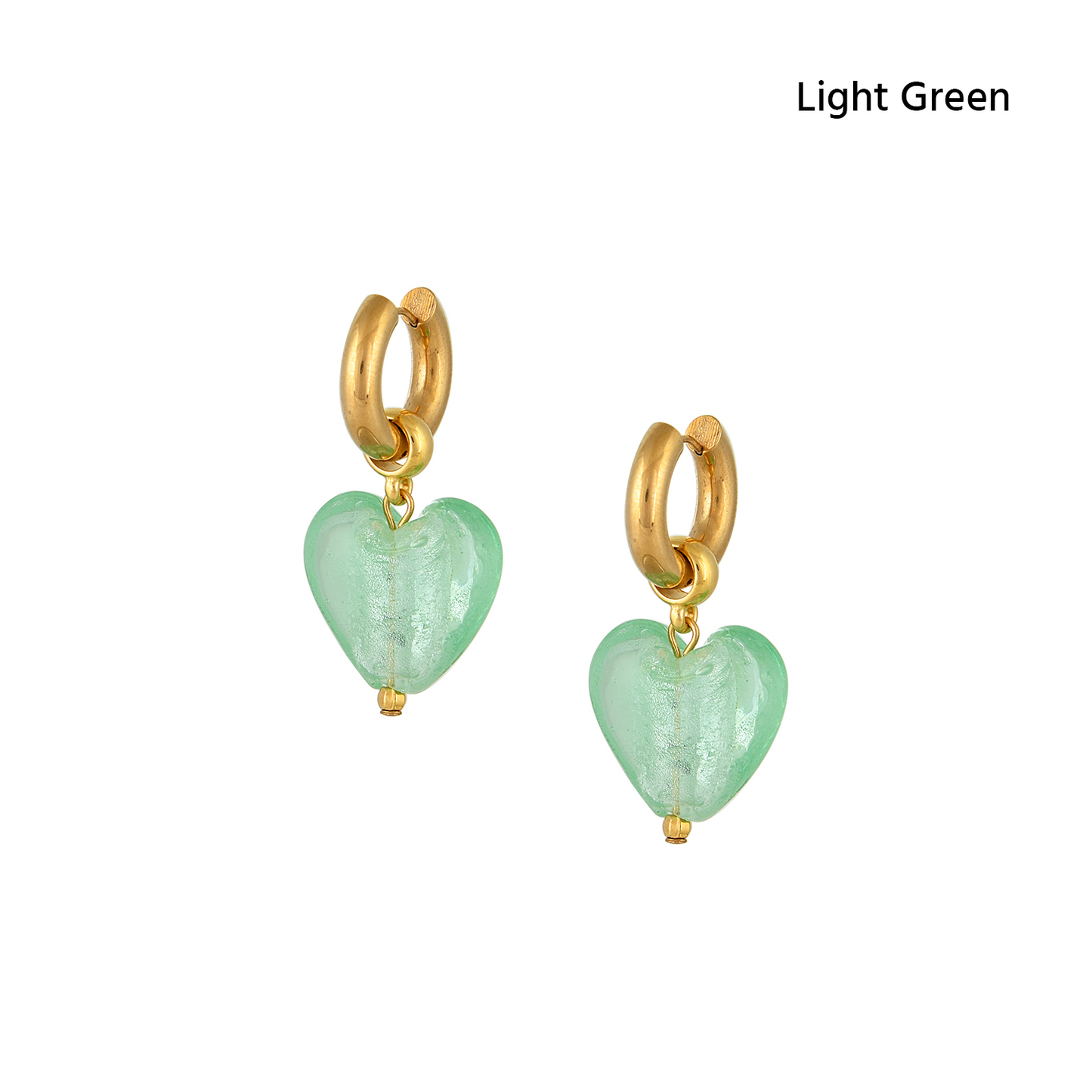 Heart Of Glass Earrings