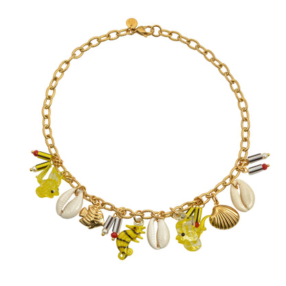 Vamos A La Playa Necklace