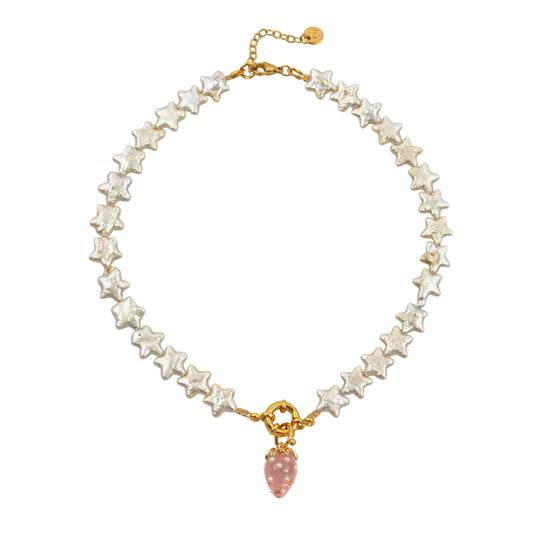 Strawberry Daiquiri Necklace