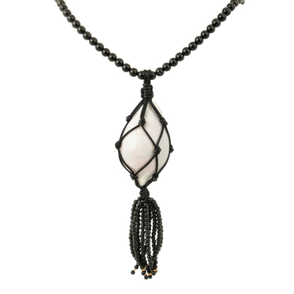 Jet Black Necklace