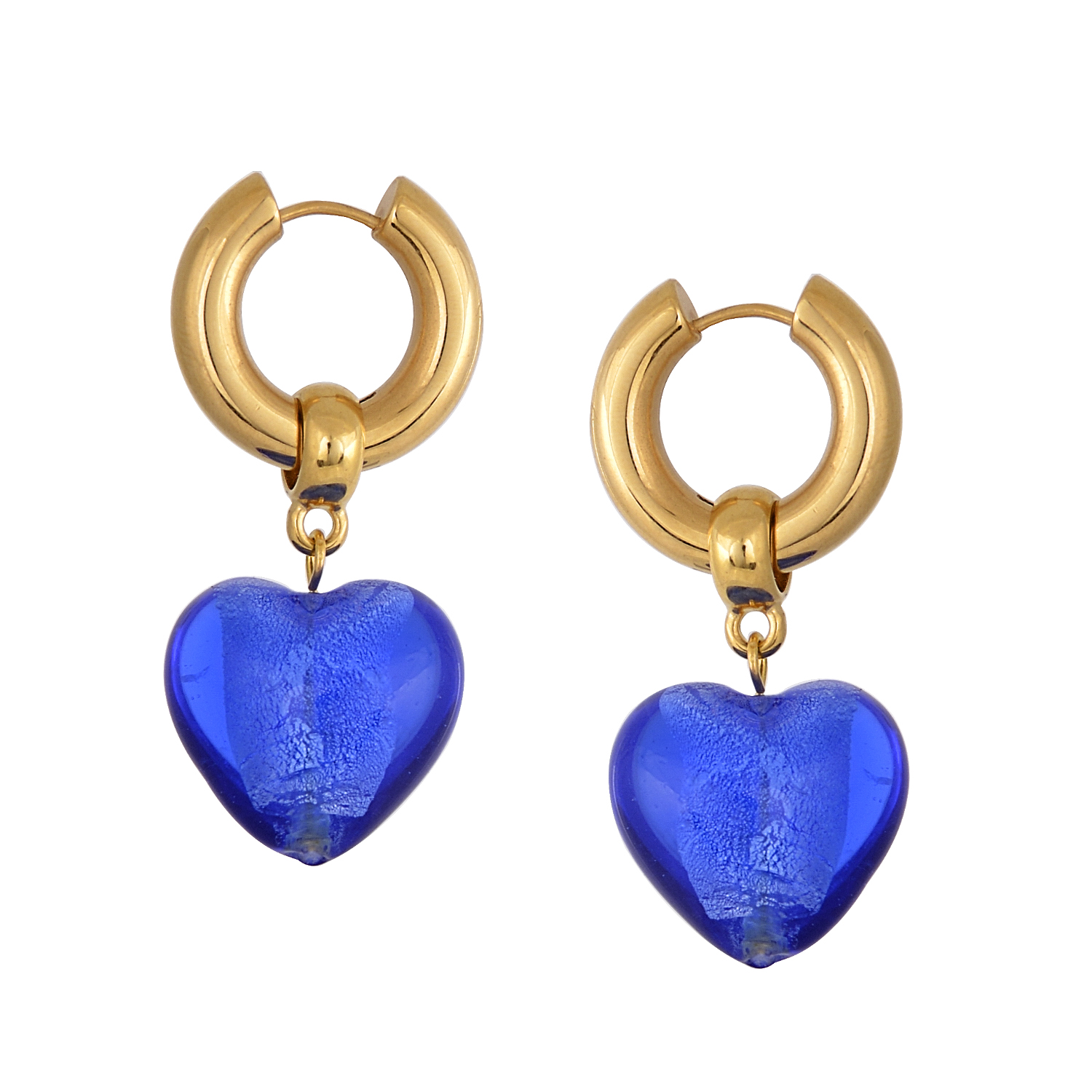 Heart Of Glass Earrings | Mayol Jewelry