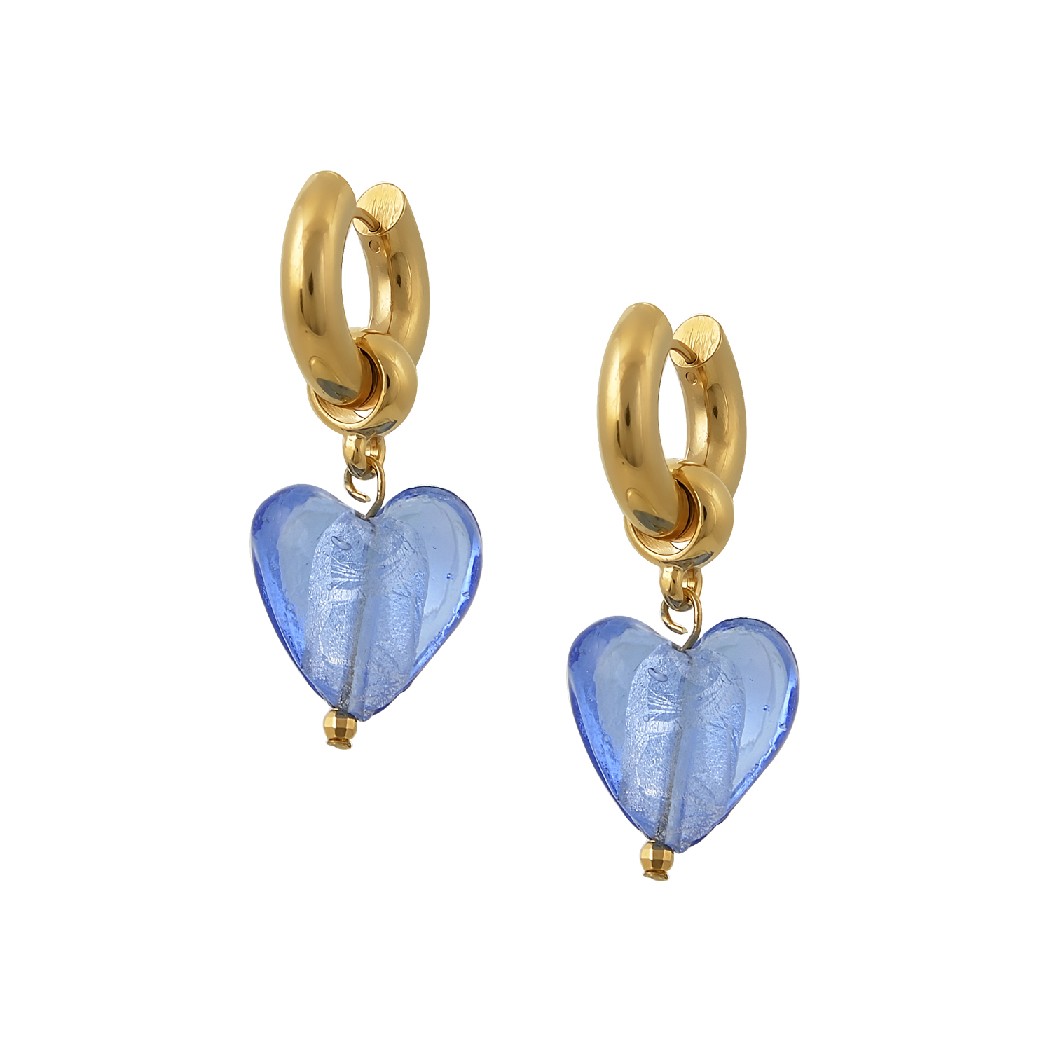Heart Of Glass Earrings | Mayol Jewelry
