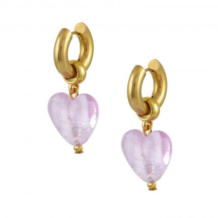 Heart Of Glass Earrings - Mayol Jewelry
